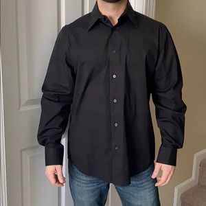 Express 1MX long sleeve dress shirt. Modern fit.